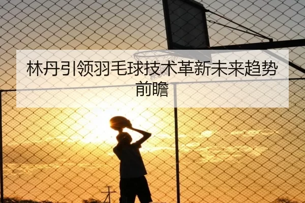 林丹引领羽毛球技术革新未来趋势前瞻